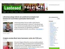 Tablet Screenshot of lasteaed.net
